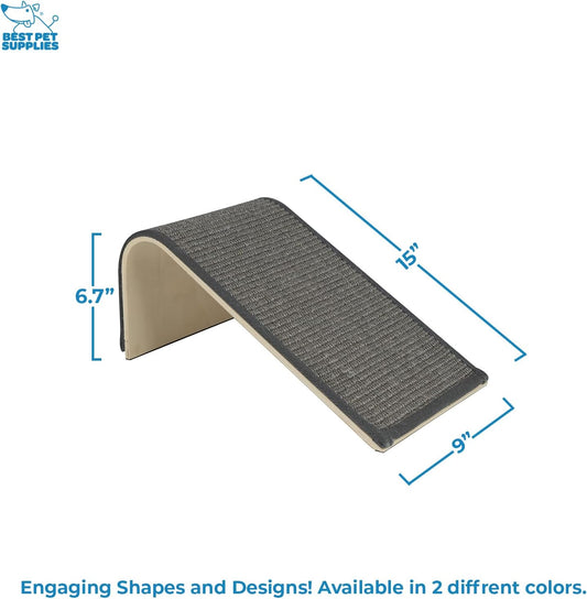 Best Pet Supplies Catify Cat Scratching Ramp - Gray