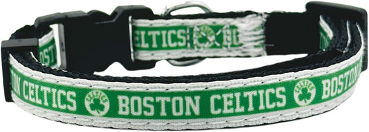 Boston Celtics Satin Cat Collar