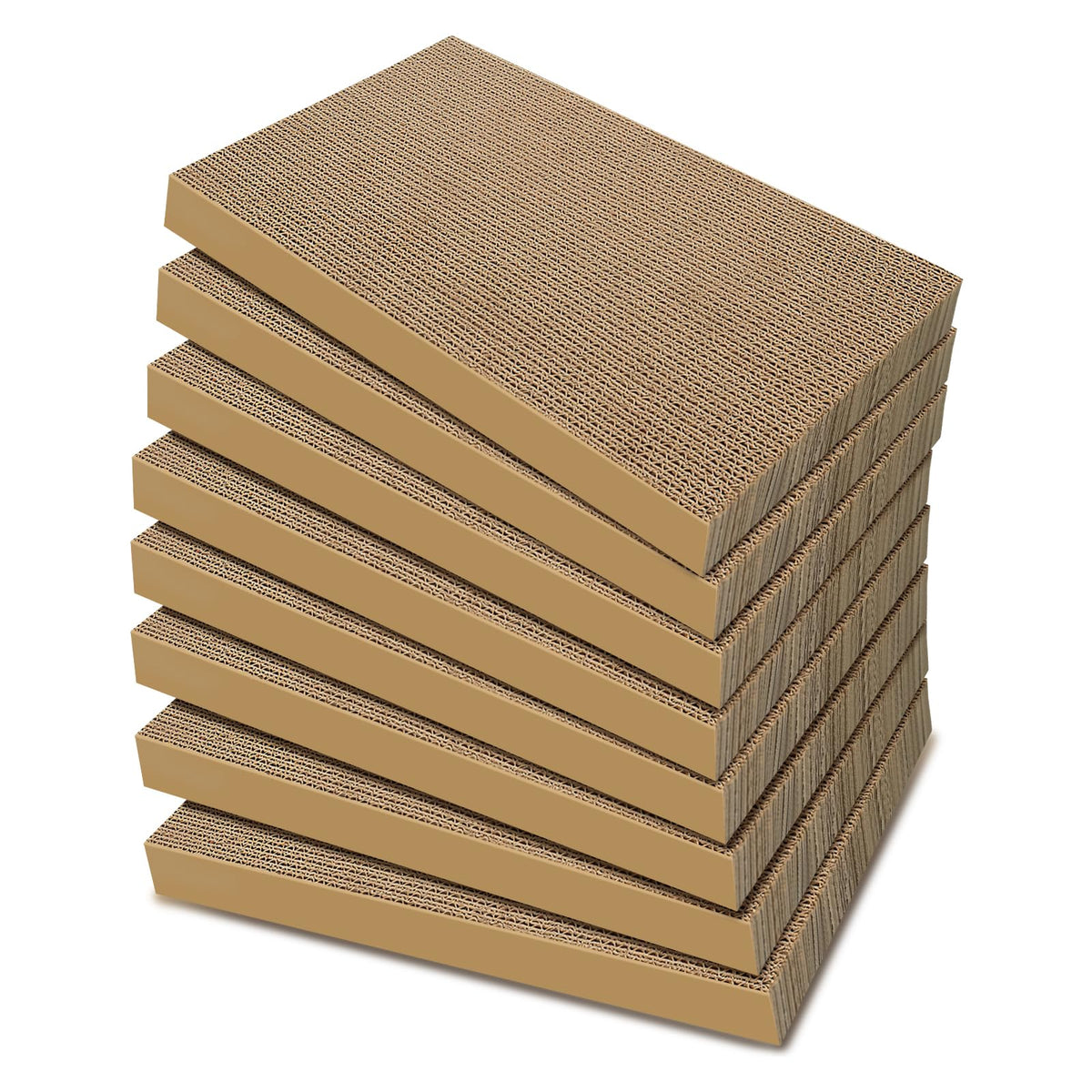 Cat Scratcher, 5 Packs in 1 Cardboard Box Cat Scratching Pad, Large