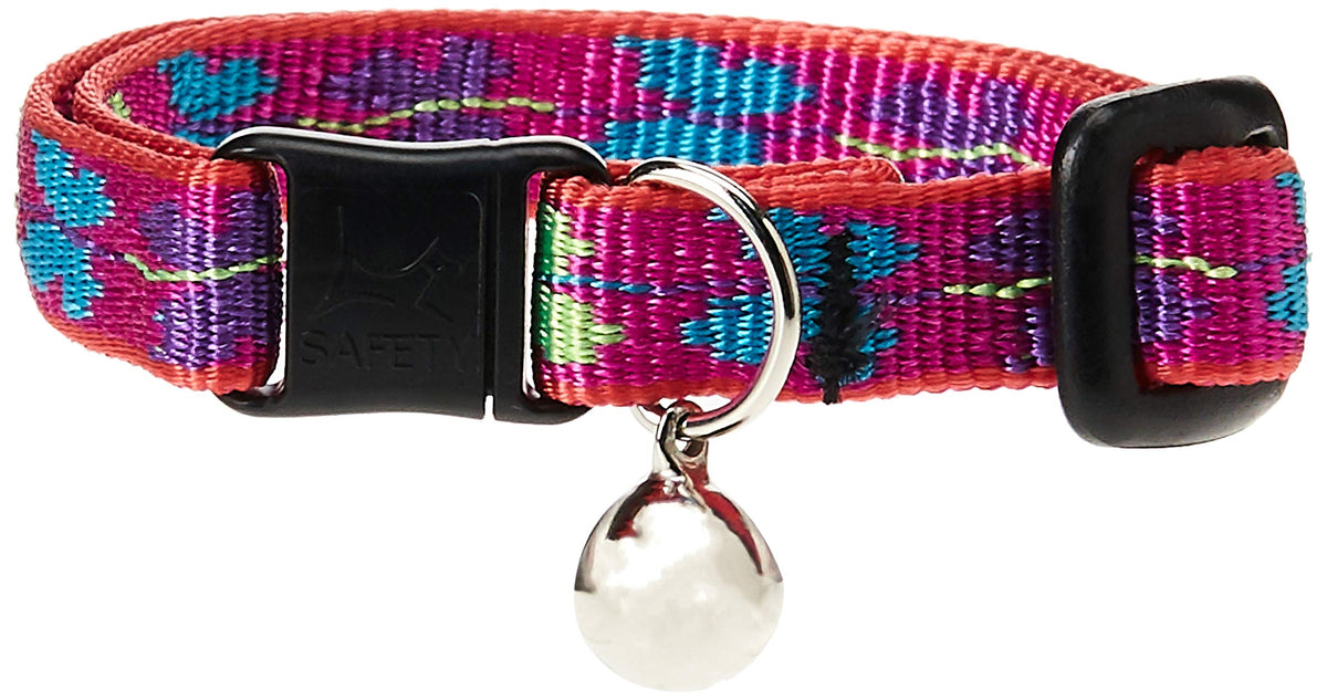 LupinePet Originals 1/2" Jelly Roll Cat Safety Collar, 8-12"