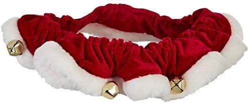 Huxley & Kent Ruff Pet Scrunchy, Santa Red, Small