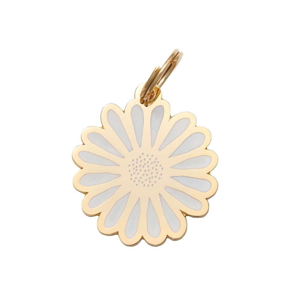 Two Tails Bow Personalized Dog ID Tag, Engraved, Gold Plating