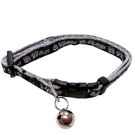 MLB CAT COLLAR. - DETROIT TIGERS CAT COLLAR. - Strong & Adjustable BASEBALL Cat Collars with Metal Jingle Bell