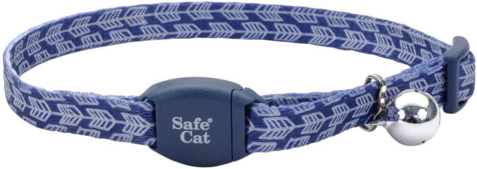 Coastal Pet Safe Cat Breakaway Collar, Golden Kaleidoscope, 3/8" x 8"-12"