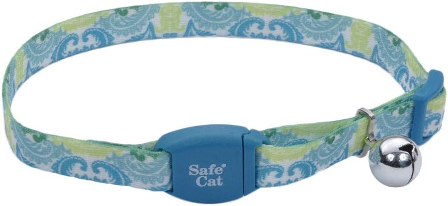 Coastal Pet Safe Cat Breakaway Collar, Golden Kaleidoscope, 3/8" x 8"-12"