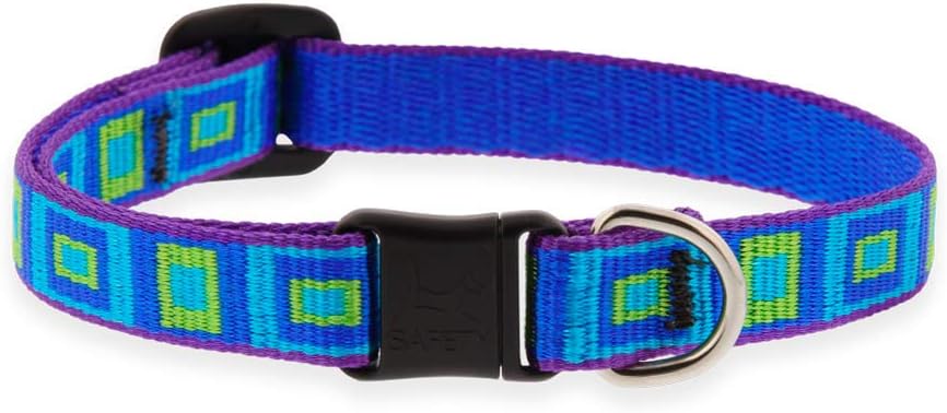 LupinePet Originals 1/2" Jelly Roll Cat Safety Collar, 8-12"