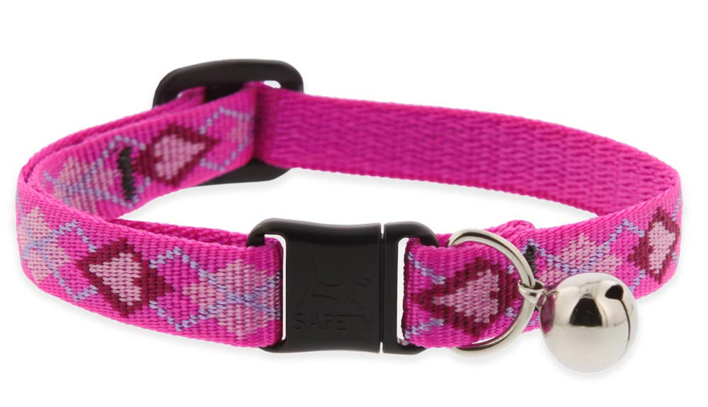 LupinePet Originals 1/2" Jelly Roll Cat Safety Collar, 8-12"