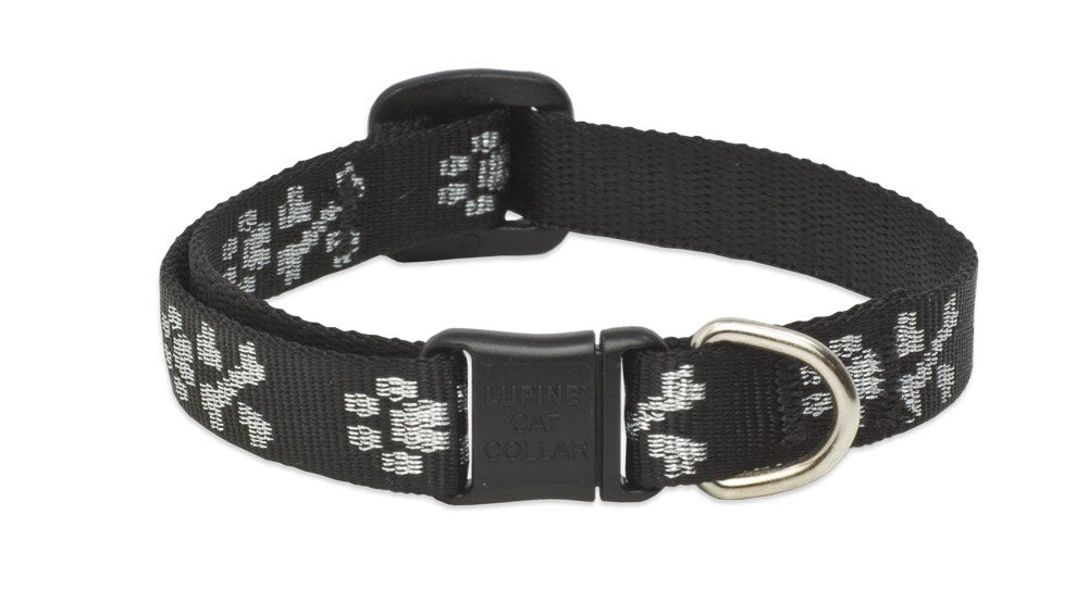 LupinePet Originals 1/2" Jelly Roll Cat Safety Collar, 8-12"