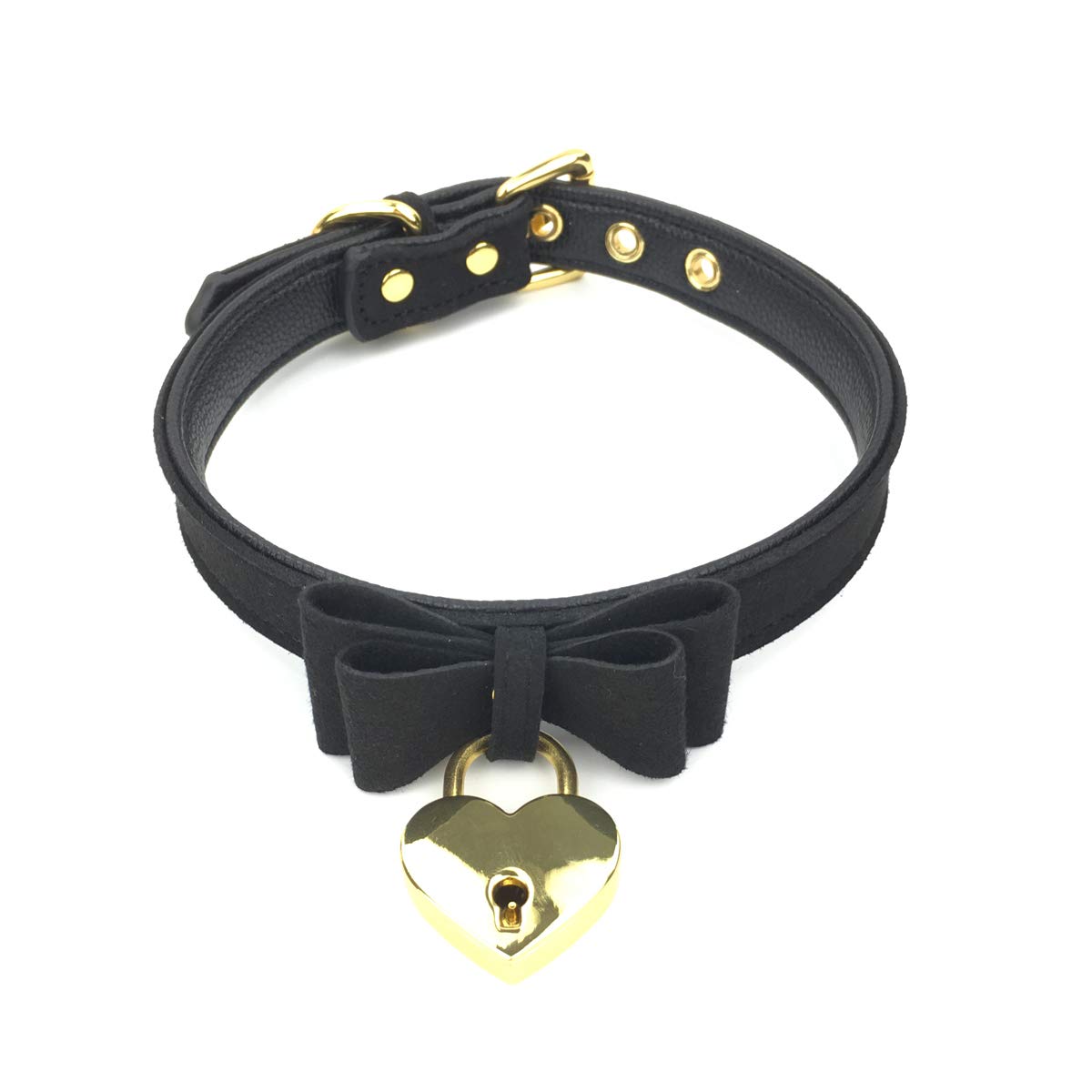 Bell Choker Collar Necklace Lolita Bow Collar Cat Kitty Velvet Necklace