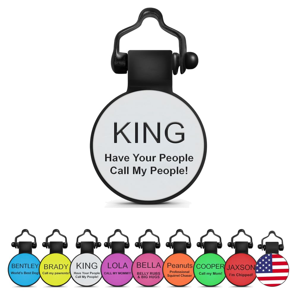 SiliDog - The Original Silicone Silent Dog Tag - Personalized Engraved Soundless Pet ID - As Seen On Shark Tank - Durable - Never Fades - Bone - Green