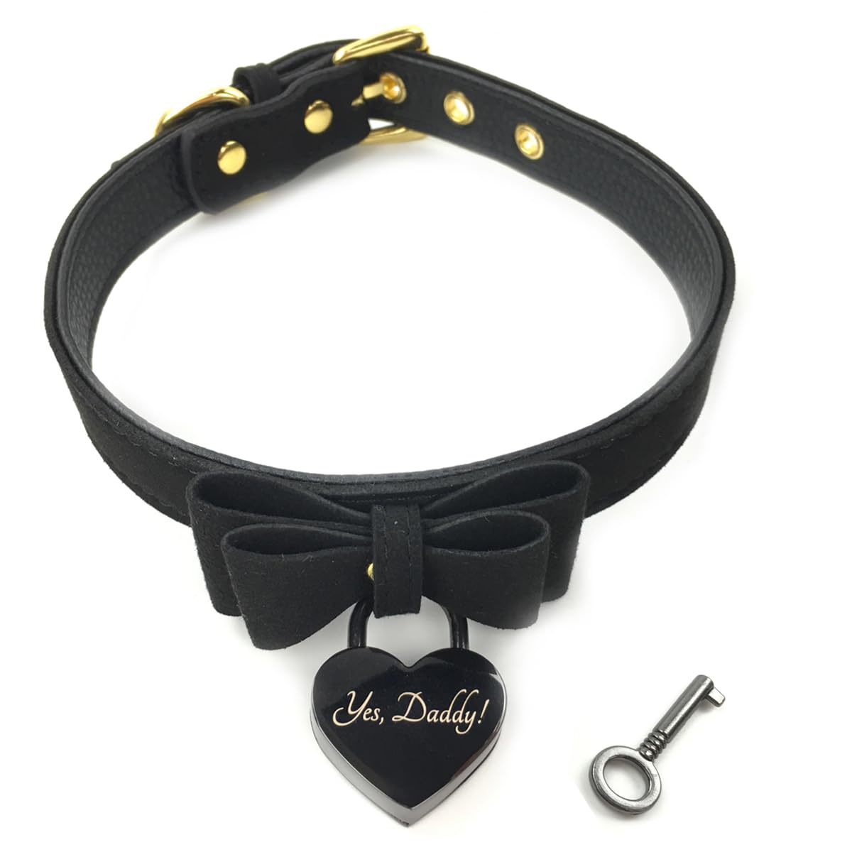 Bell Choker Collar Necklace Lolita Bow Collar Cat Kitty Velvet Necklace