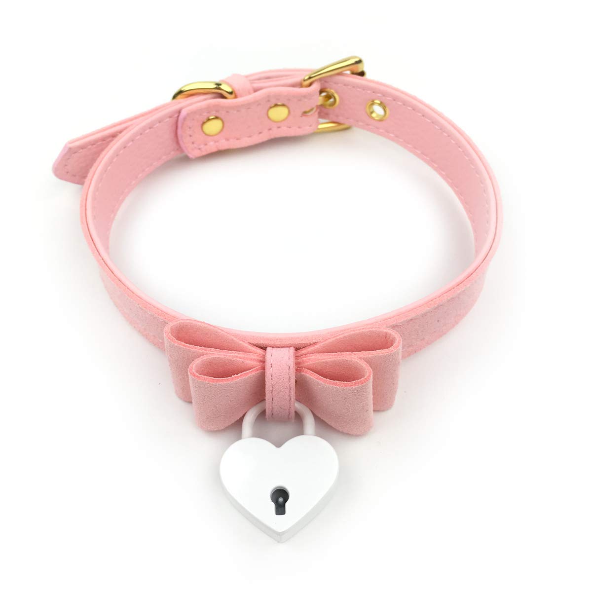 Bell Choker Collar Necklace Lolita Bow Collar Cat Kitty Velvet Necklace