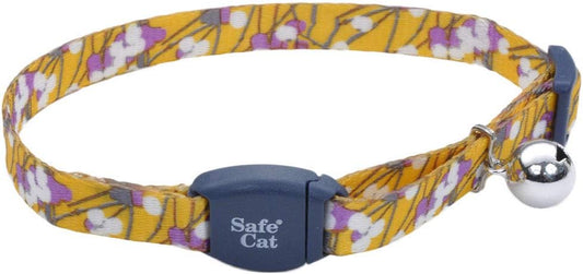Coastal Pet Safe Cat Breakaway Collar, Golden Kaleidoscope, 3/8" x 8"-12"