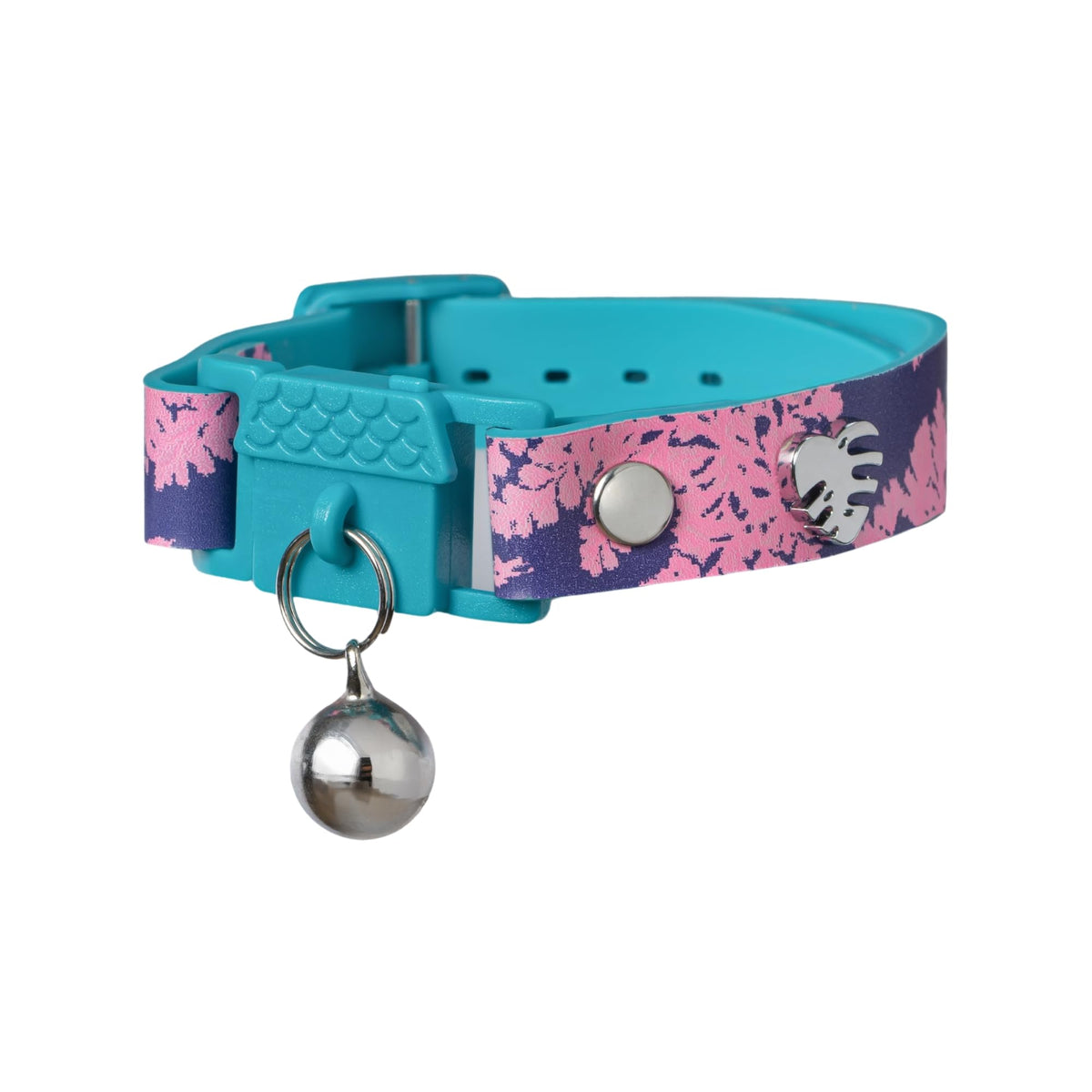 Kittyrama Aqua Cat Collar with Bell - Award Winner, Vet Approved, Breakaway Quick Release, Lightweight & Comfy