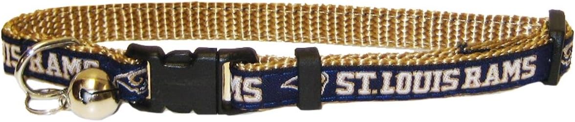 Pets First COLLAR for CATS - NFL SEATTLE SEAHAWKS CAT COLLAR. - Strong & Adjustable FOOTBALL Cat Collars with Metal Jingle Bell