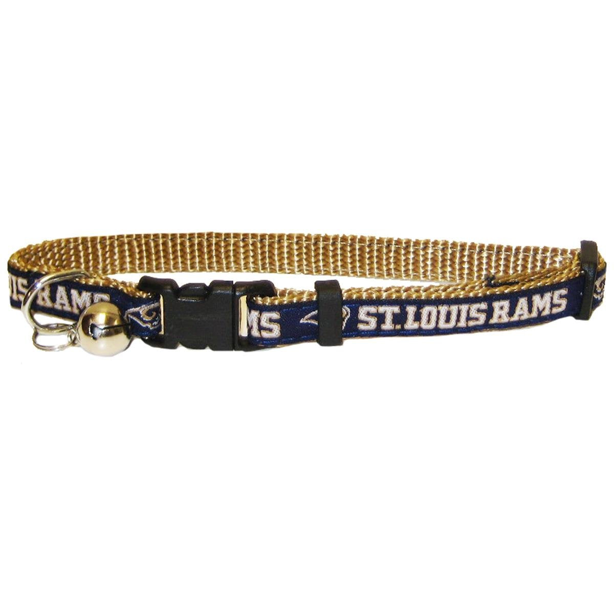 Pets First COLLAR for CATS - NFL SEATTLE SEAHAWKS CAT COLLAR. - Strong & Adjustable FOOTBALL Cat Collars with Metal Jingle Bell