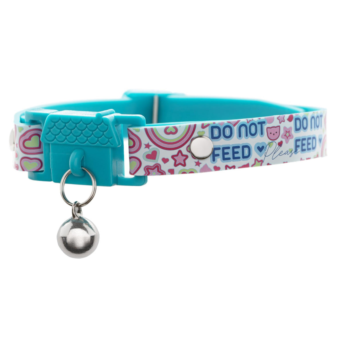 Kittyrama Aqua Cat Collar with Bell - Award Winner, Vet Approved, Breakaway Quick Release, Lightweight & Comfy