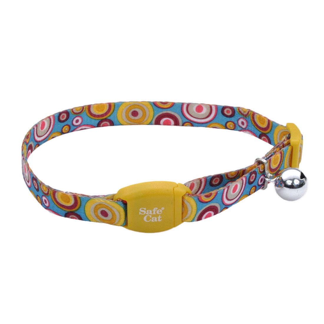 Coastal Pet Safe Cat Breakaway Collar, Golden Kaleidoscope, 3/8" x 8"-12"