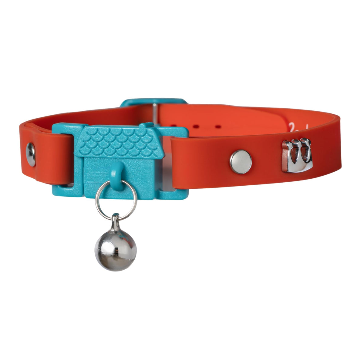 Kittyrama Aqua Cat Collar with Bell - Award Winner, Vet Approved, Breakaway Quick Release, Lightweight & Comfy