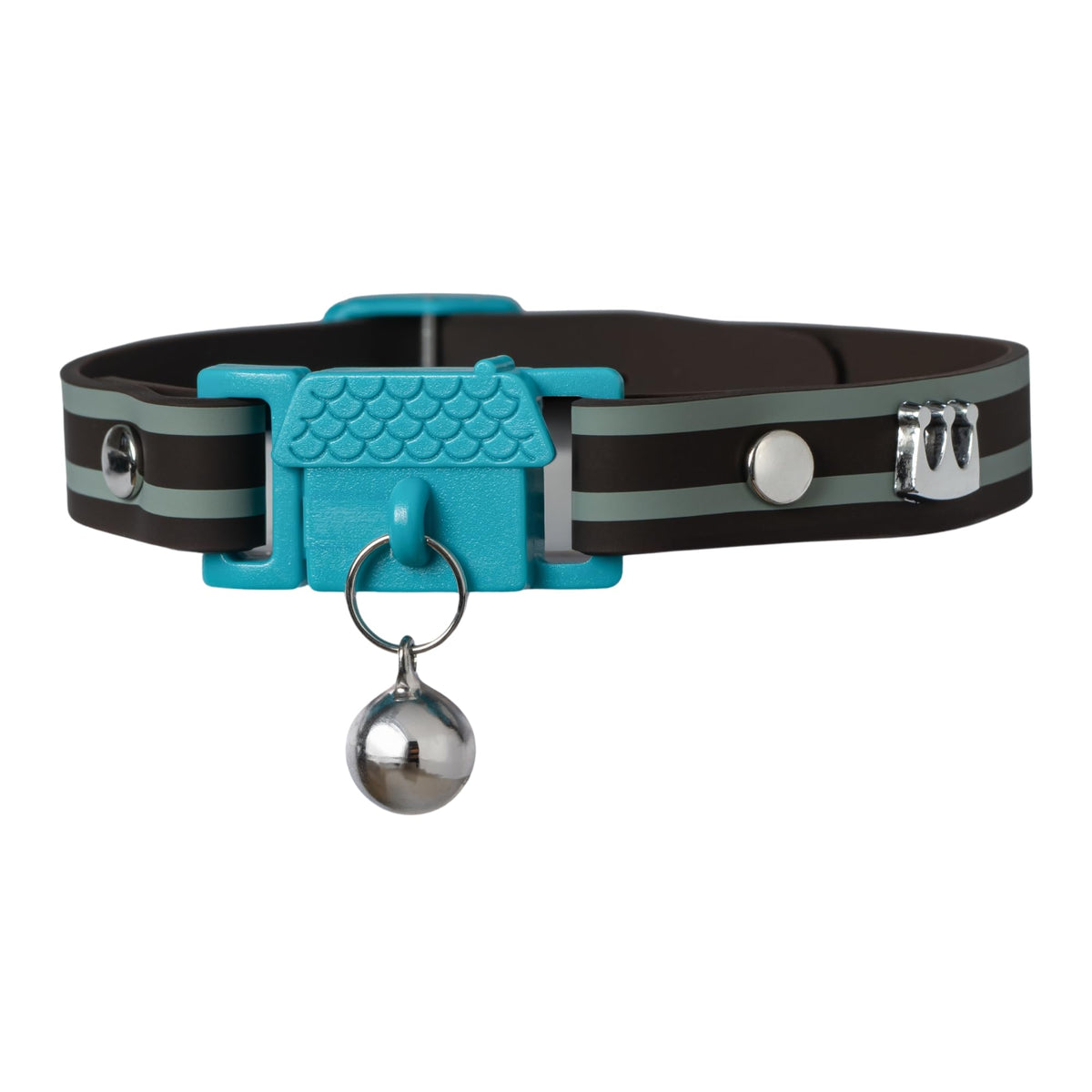Kittyrama Aqua Cat Collar with Bell - Award Winner, Vet Approved, Breakaway Quick Release, Lightweight & Comfy