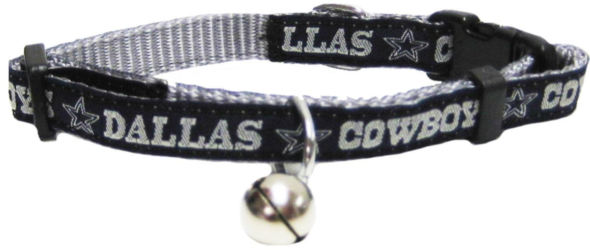 Pets First COLLAR for CATS - NFL SEATTLE SEAHAWKS CAT COLLAR. - Strong & Adjustable FOOTBALL Cat Collars with Metal Jingle Bell