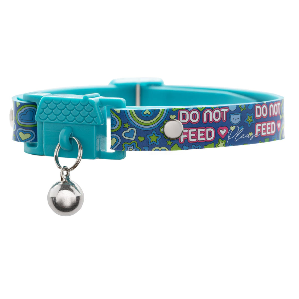 Kittyrama Aqua Cat Collar with Bell - Award Winner, Vet Approved, Breakaway Quick Release, Lightweight & Comfy