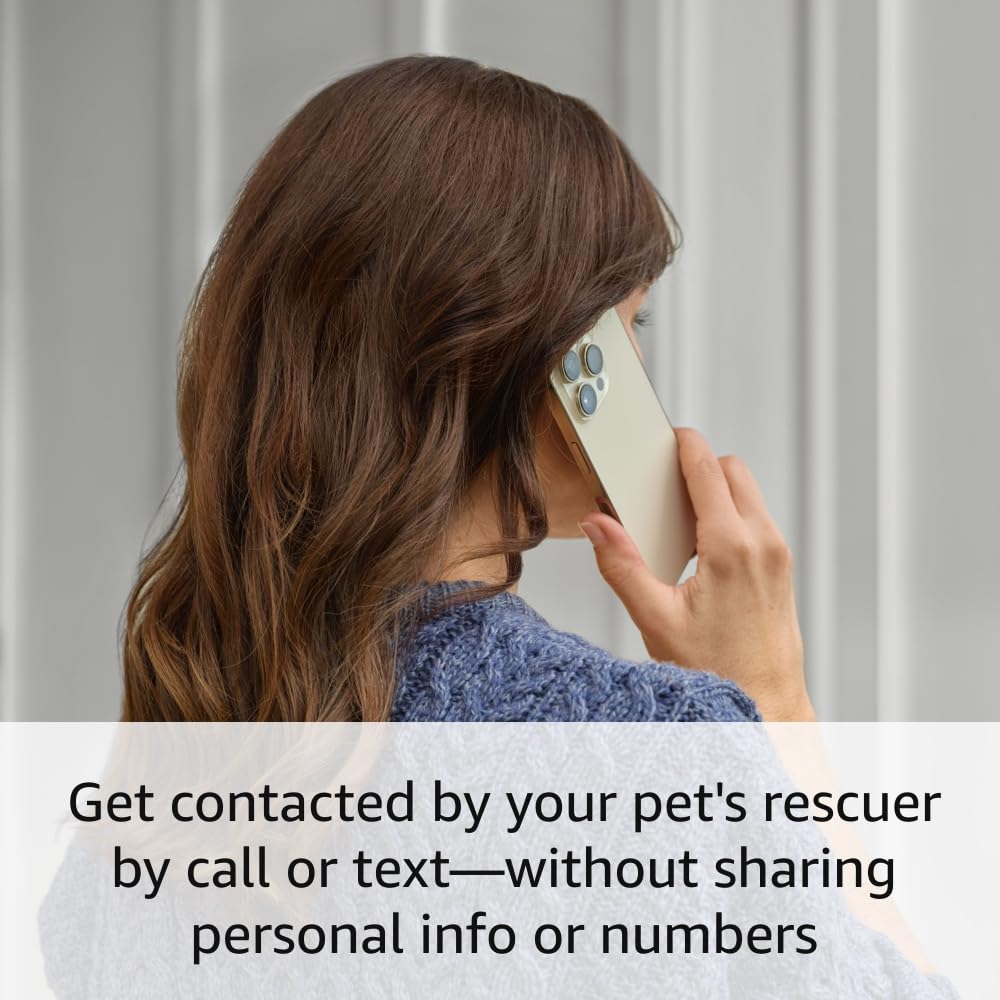 Ring Pet Tag | Easy-to-use tag with QR code | Real-time scan alerts | Shareable Pet Profile | No subscription or fees | 2-pack