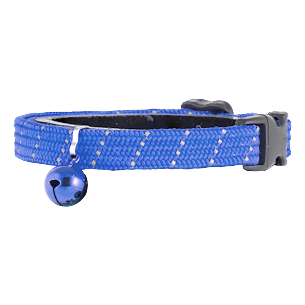 Birdsbesafe Reflective Breakaway Cat Collar with Bell, Safe Design, Green