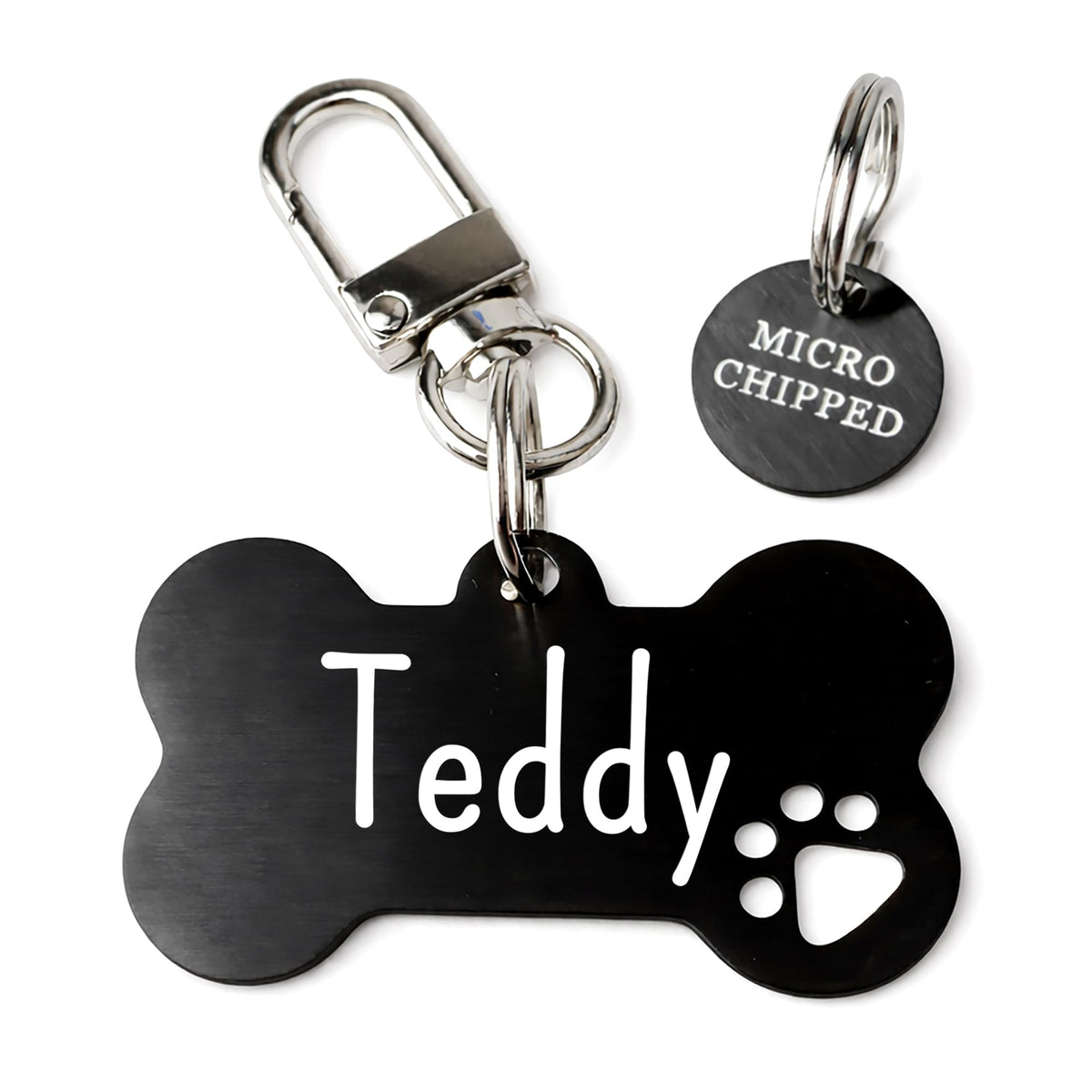 Ultra Joys Personalized Dog Tags - Engraved Pet ID Tag, Custom Your Own