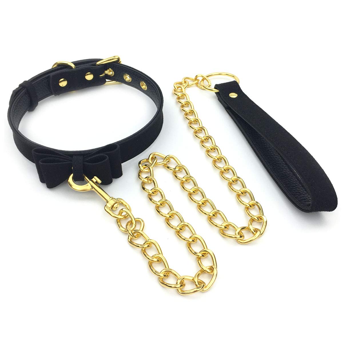 Bell Choker Collar Necklace Lolita Bow Collar Cat Kitty Velvet Necklace