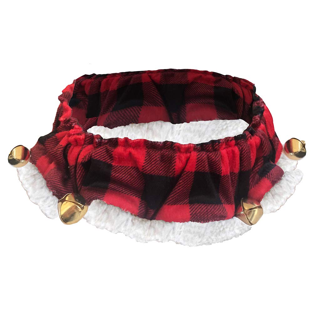 Huxley & Kent Ruff Pet Scrunchy, Santa Red, Small