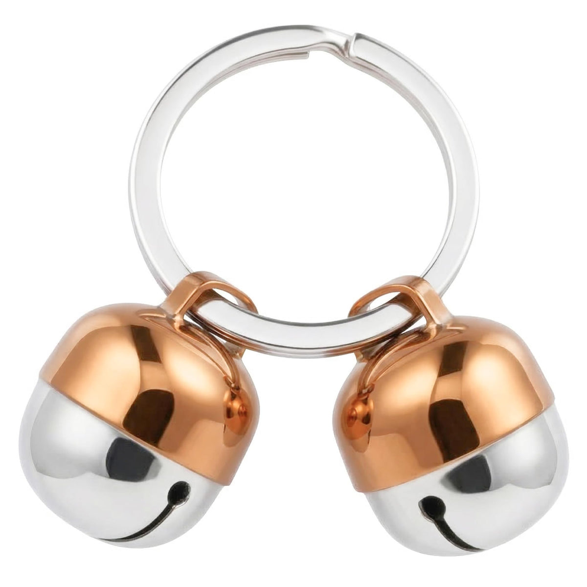 Beau's Bells 2 Extra Loud Cat & Dog Bells | Pet Tracker | Save Birds & Wildlife | Luxury Handmade Copper (Small)