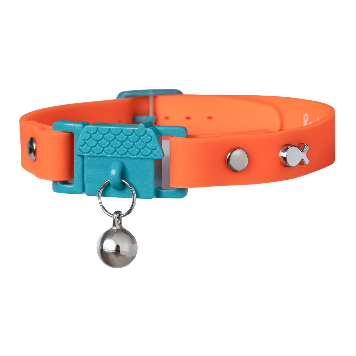 Kittyrama Aqua Cat Collar with Bell - Award Winner, Vet Approved, Breakaway Quick Release, Lightweight & Comfy