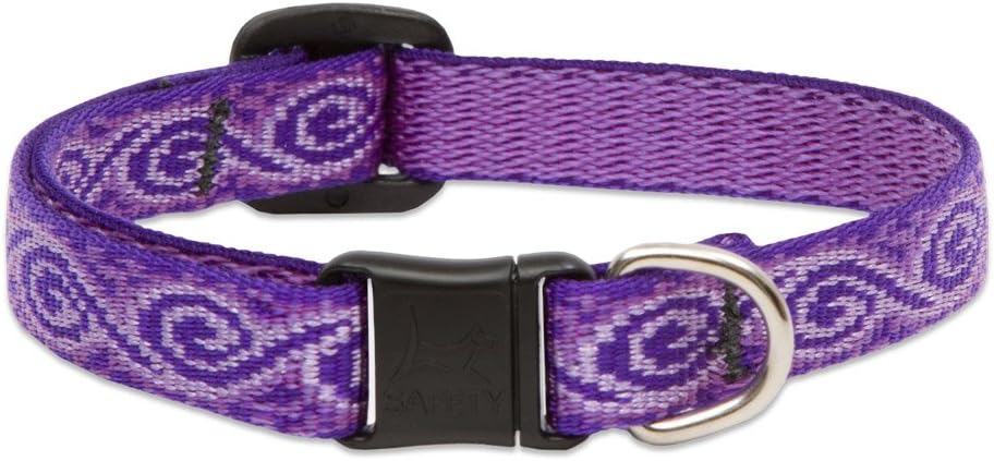LupinePet Originals 1/2" Jelly Roll Cat Safety Collar, 8-12"