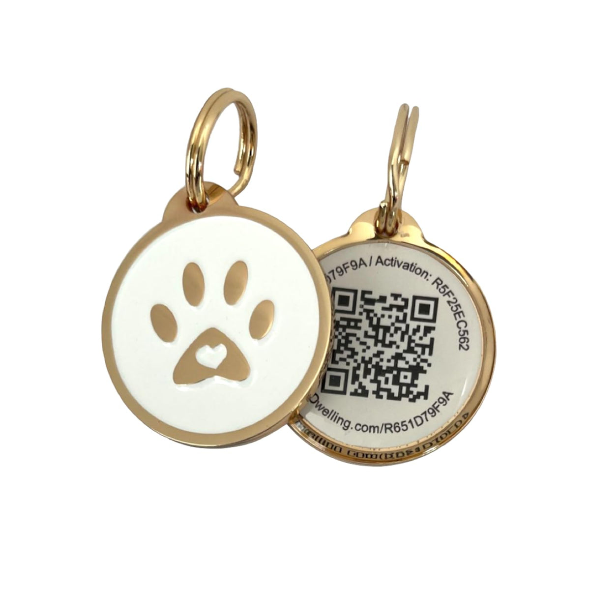 Pet Dwelling Easy Scan QR Code Pet ID Tag for Dogs & Cats | Instant Owner Contact | Real-Time Scan Alerts | Digital Pet Profile | Lost Pet Identification