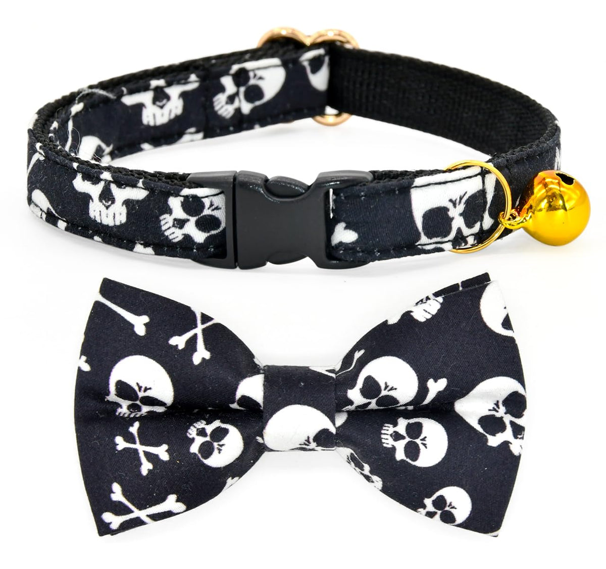 Cheese Cat Bow Tie Collar, Blue & Yellow Cheese Pattern, Wedding/Birthday/Festivals Cat Collar, Quick Release Safety Breakaway Collar