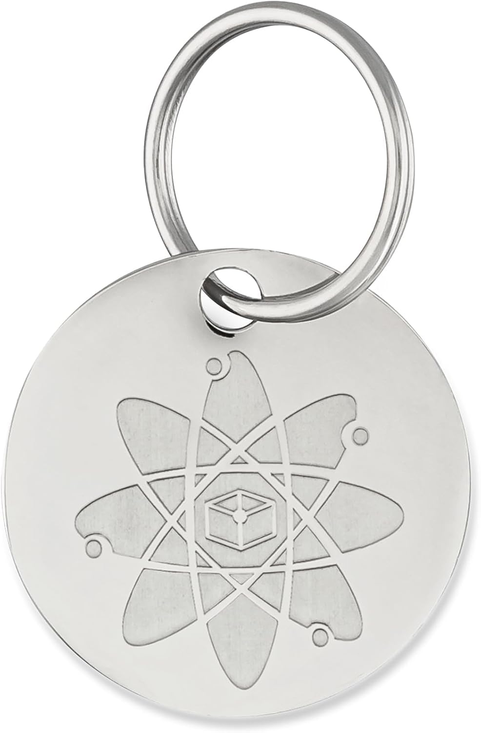 Shield Tag - Natural Flea & Tick Repellent Collar Tag for Dogs & Cats - Waterproof, Lasts 12 Months - Stainless Steel Pendant - Regular Tag (1Pack)