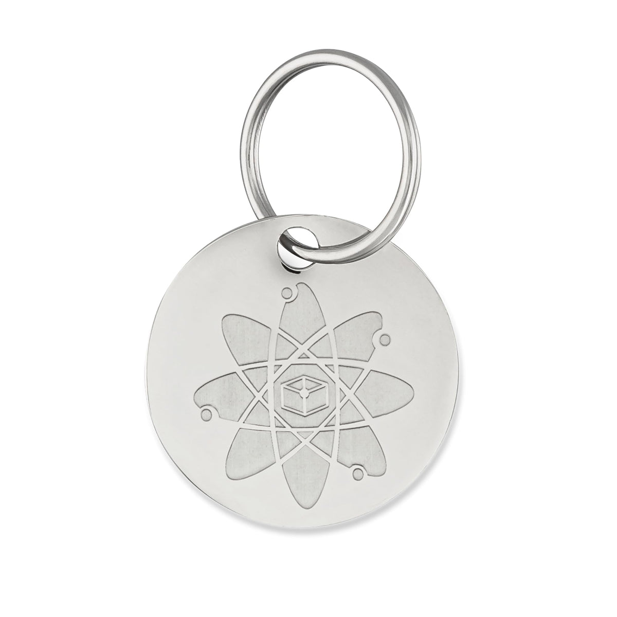 Shield Tag - Natural Flea & Tick Repellent Collar Tag for Dogs & Cats - Waterproof, Lasts 12 Months - Stainless Steel Pendant - Regular Tag (1Pack)