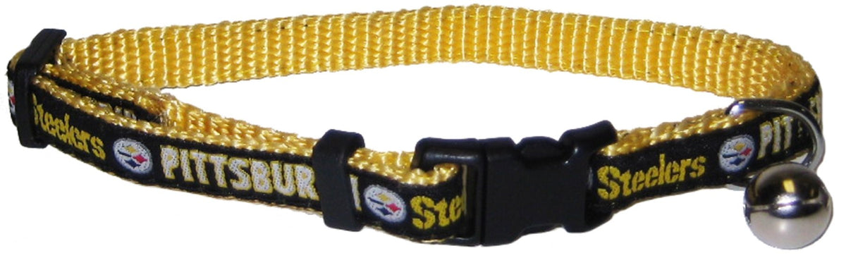 Pets First COLLAR for CATS - NFL SEATTLE SEAHAWKS CAT COLLAR. - Strong & Adjustable FOOTBALL Cat Collars with Metal Jingle Bell