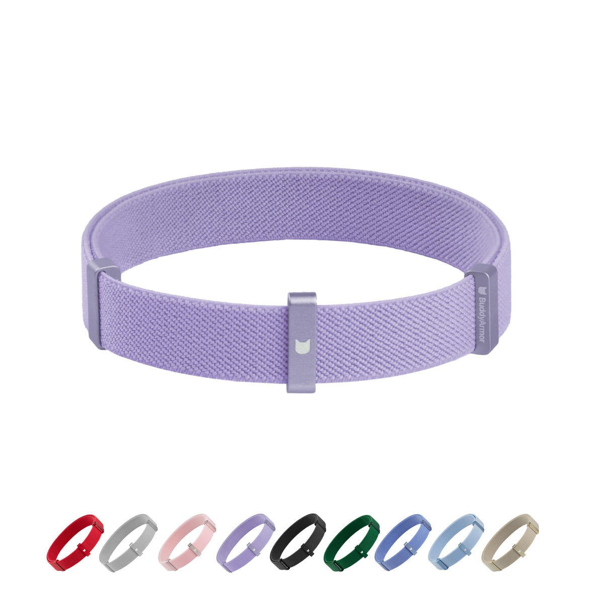 Safety Cat Collar - U.S. IDA Gold Awarding Design, Stretch Elastic Quick Release, Non Breakaway - Light Weight for Kitten, Neck Fit 5.9'-11.8' for All Small Large Cat,S(Blush Pink)