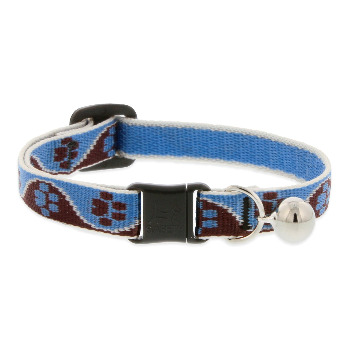 LupinePet Originals 1/2" Jelly Roll Cat Safety Collar, 8-12"
