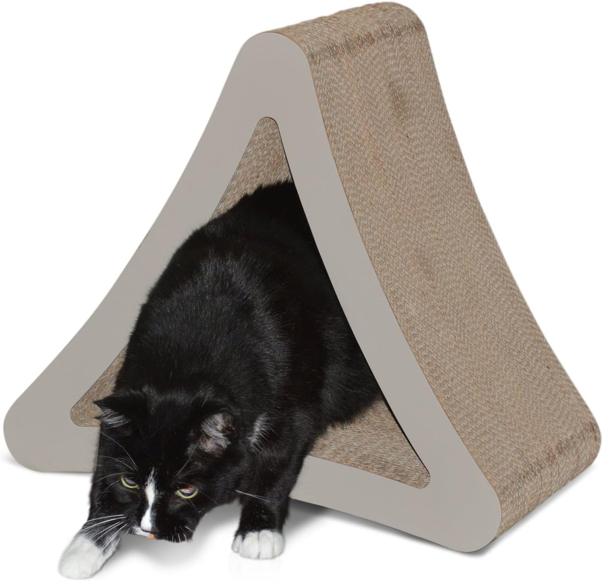 PetFusion 3-Sided Vertical Cat Scratching Post, 18in x 10.5in x 15.9in