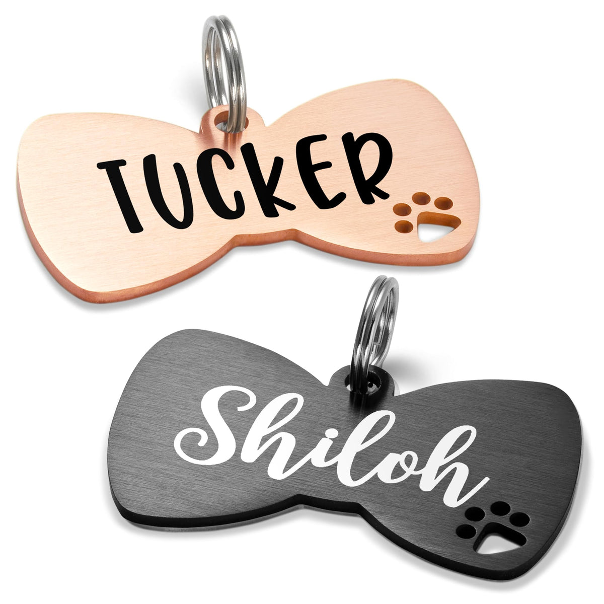 Ultra Joys Personalized Dog Tags - Engraved Pet ID Tag, Custom Your Own