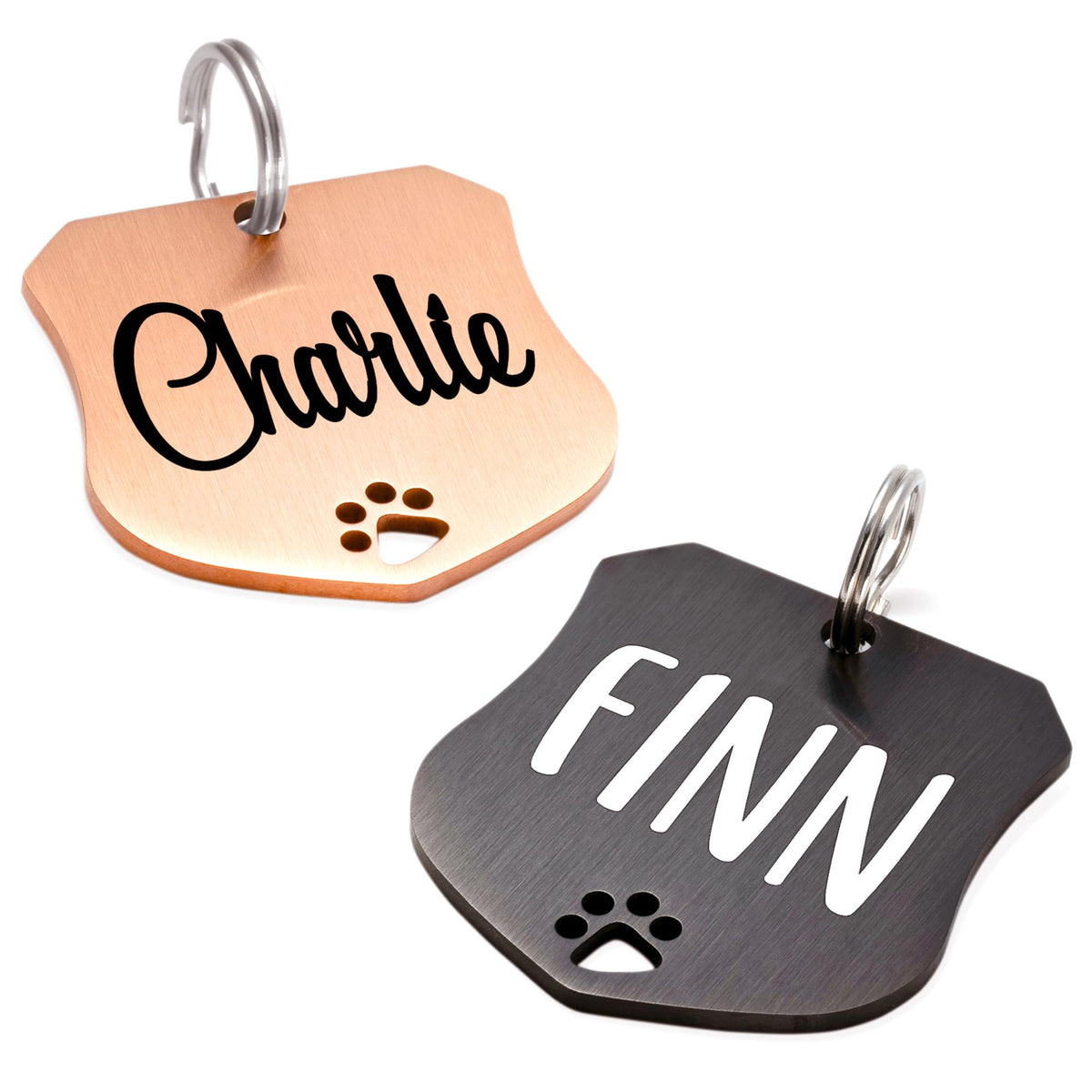 Ultra Joys Personalized Dog Tags - Engraved Pet ID Tag, Custom Your Own