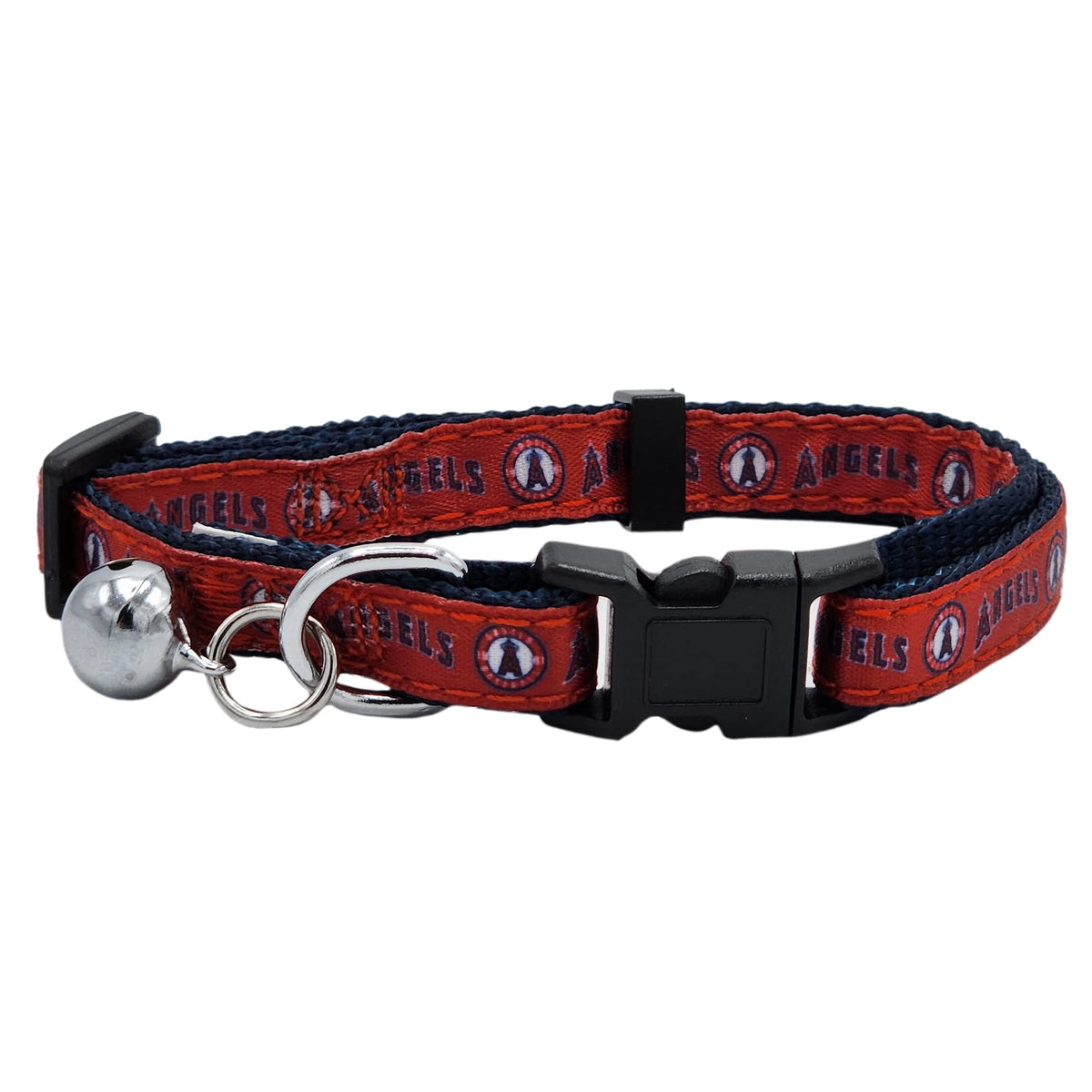 MLB CAT COLLAR. - DETROIT TIGERS CAT COLLAR. - Strong & Adjustable BASEBALL Cat Collars with Metal Jingle Bell