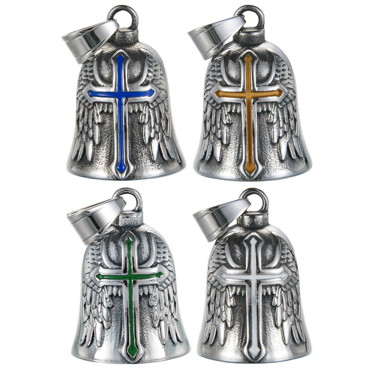 Motorcycle Bell Guardian Angel Gremlin Lucky Charm Gift For Riders