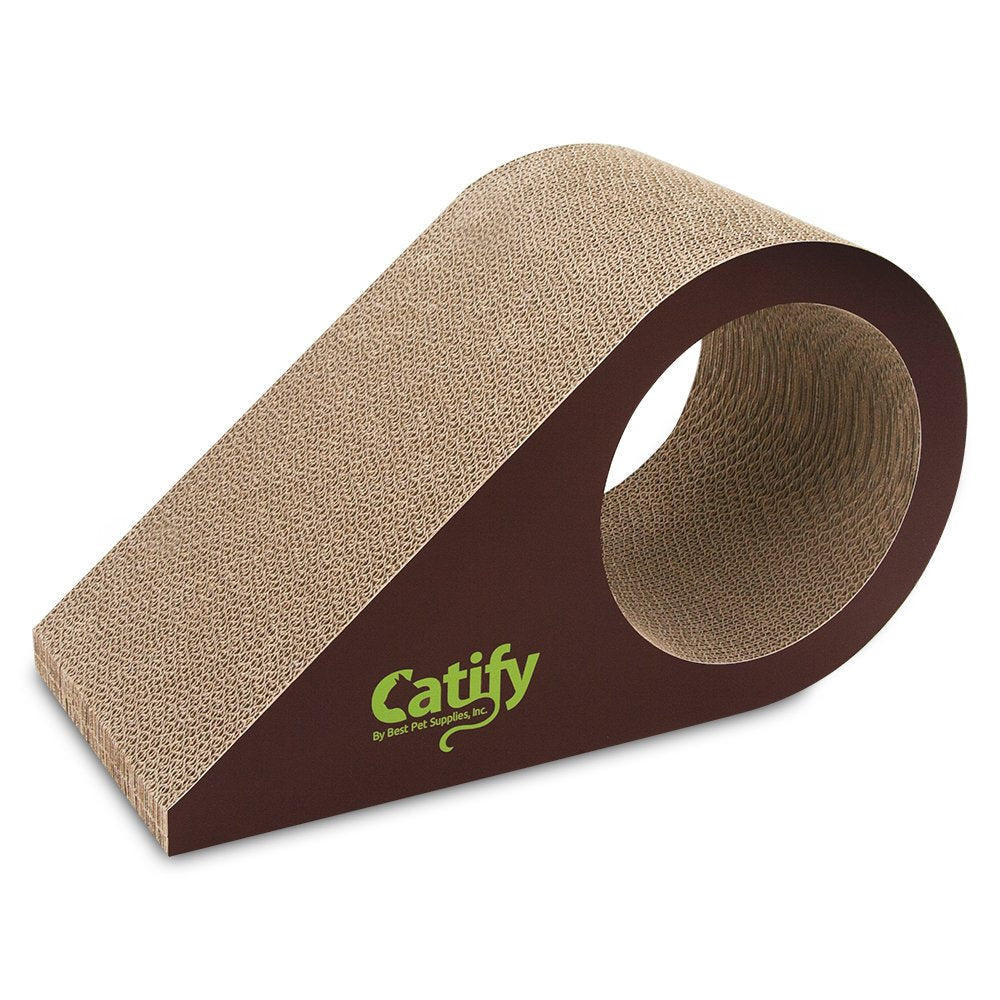 Best Pet Supplies Catify Cat Scratching Ramp - Gray