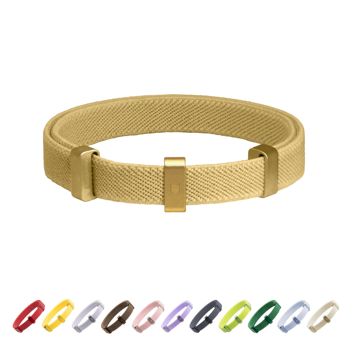 Safety Cat Collar - U.S. IDA Gold Awarding Design, Stretch Elastic Quick Release, Non Breakaway - Light Weight for Kitten, Neck Fit 5.9'-11.8' for All Small Large Cat,S(Linen)