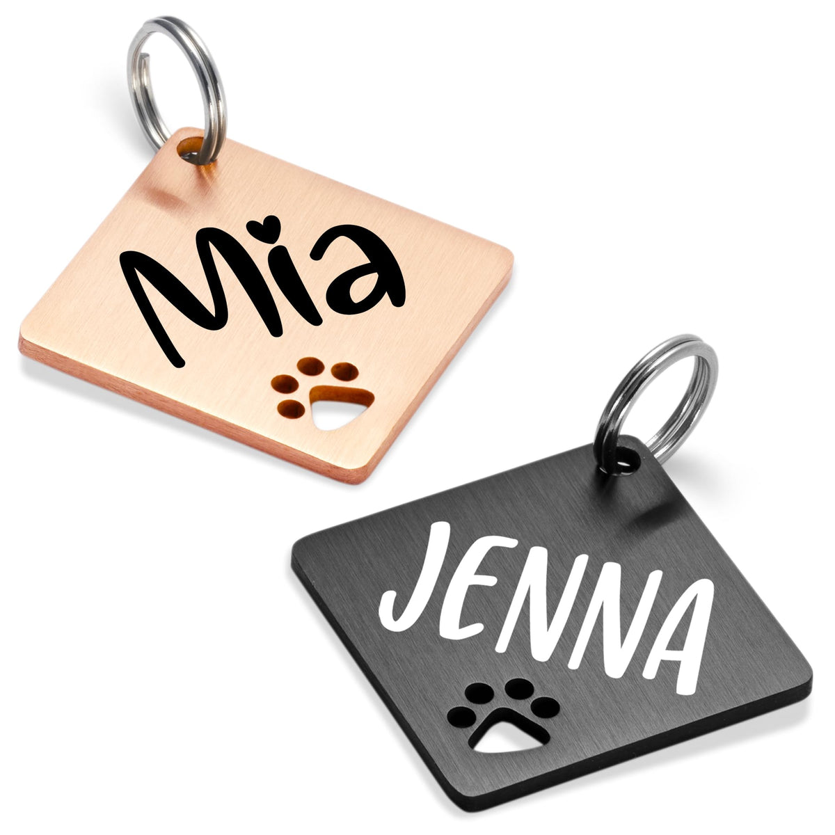 Ultra Joys Personalized Dog Tags - Engraved Pet ID Tag, Custom Your Own