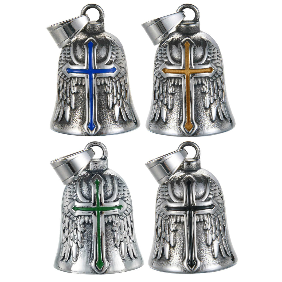 Motorcycle Bell Guardian Angel Gremlin Lucky Charm Gift For Riders
